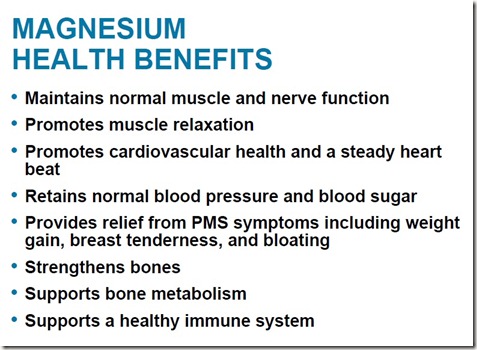 Magnesium Health Benefits