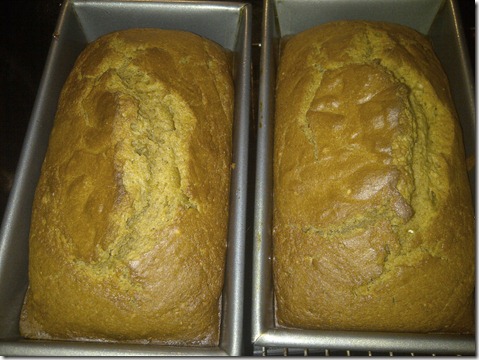 Pumpkin bread