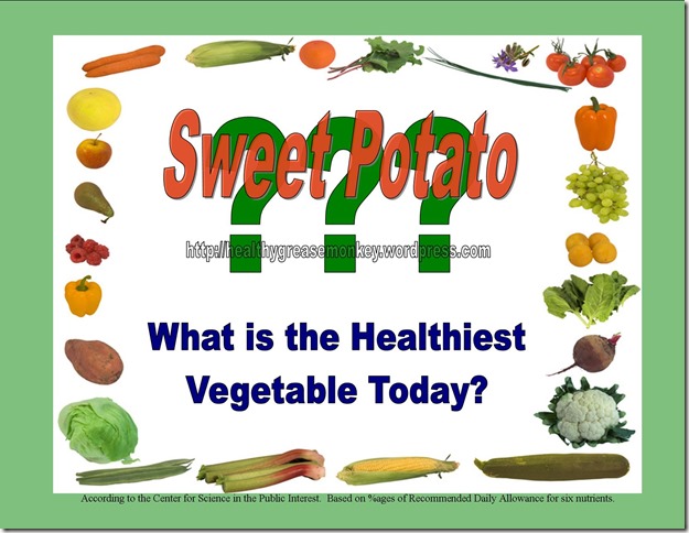 Healthiest Veggie w answer