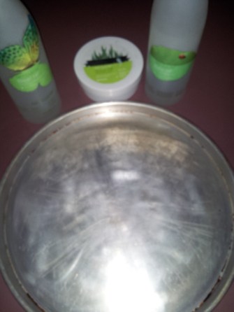 Pie mess pan cleaned